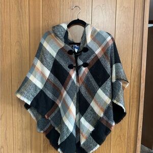 Apt. 9 Hooded Poncho